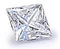 Princess cut diamonds