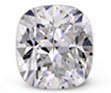 Cushion cut diamond