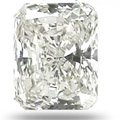 Radiant cut diamond