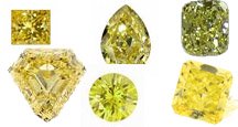 Yellow diamonds